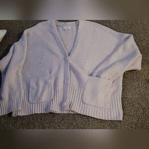 LC Lauren Conrad Lavender Knit Sweater